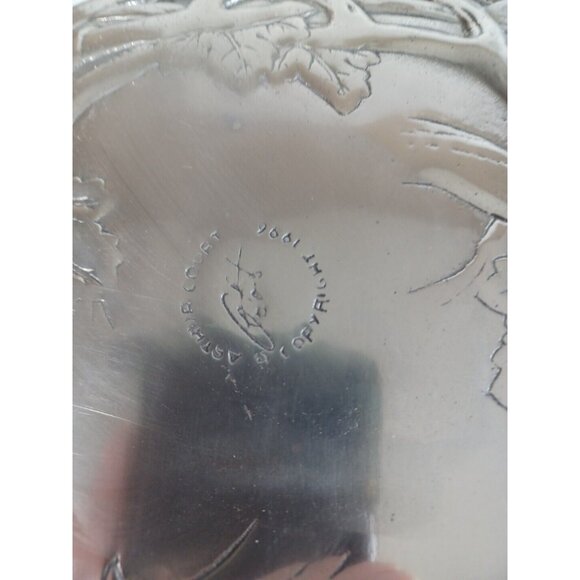 Arthur Court 1996 Large Reticulated Grapevine Bread Fruit Centerpiece Basket Vtg - Picture 9 of 9